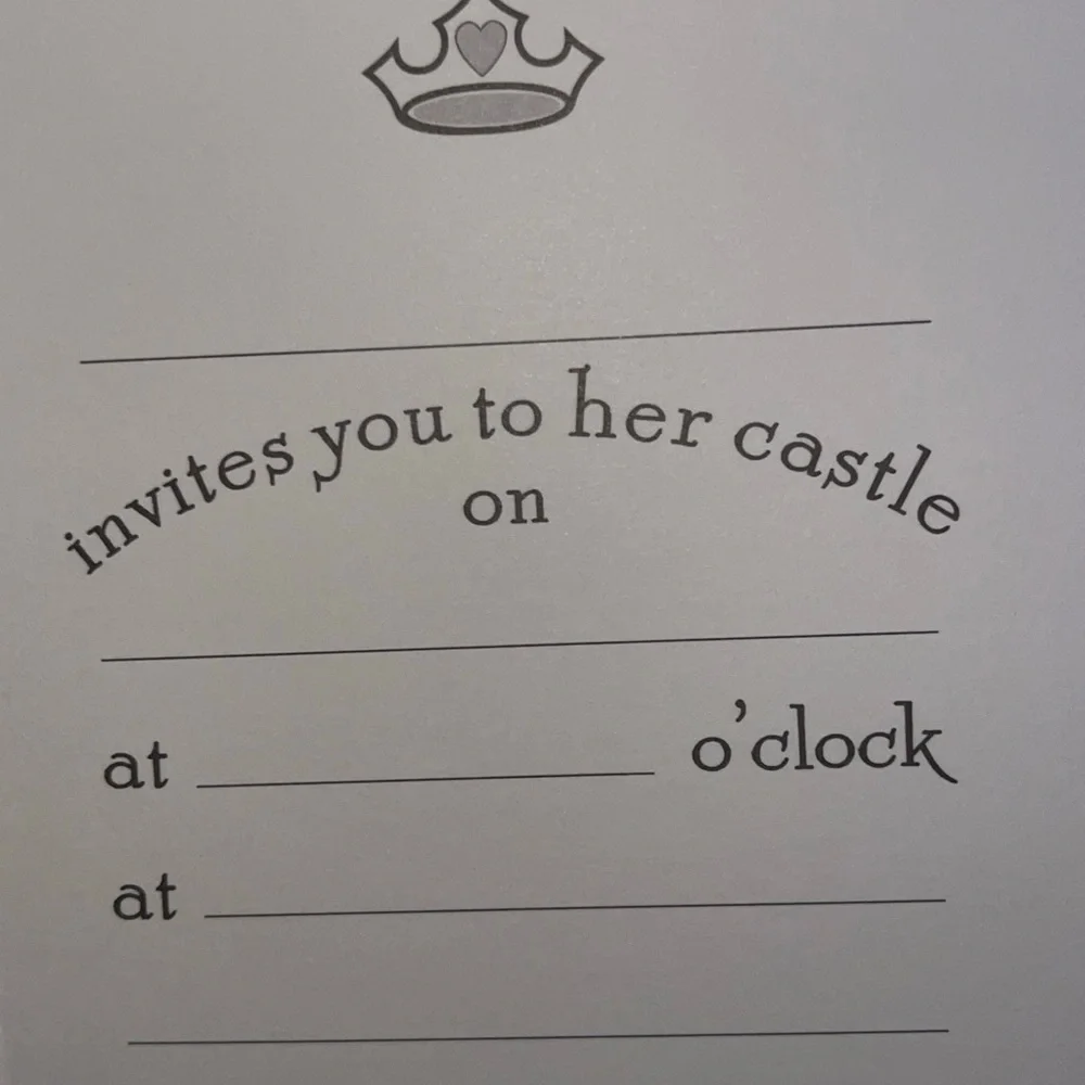 Disney Princess Invitations Party Birthday New Belle Cinderella Sleeping Beauty